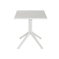 mesa metal pp 70x70x75 reciclado gris