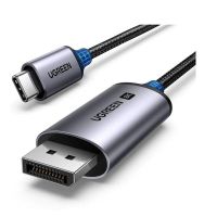 cable usb-c ugreen cm556 2 m displayport 8k hdr aluminio