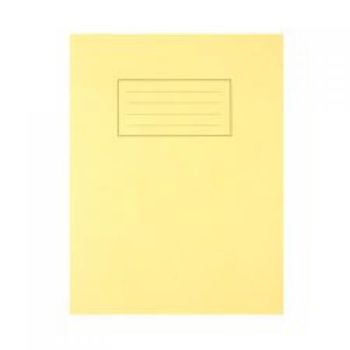 Silvine 9x7 Exercise Book Ruled Yellow PK10