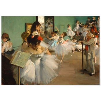 Panorama Cuadro De Aluminio Edgar Degas 70x100 Cm