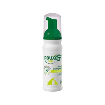 DOUXO S3 - Seb (150 ml) - Mousse sin aclarado Antiolor y Seborregulador en Perros y Gatos