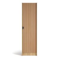zapatero melamina roble dorado puerta impresion vallado 190x50x24 cm