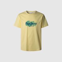 pepe jeans camiseta milton tee amarilla pm509959-039