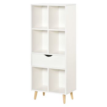 Estantería 50x29.5x120 cm blanco