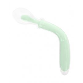 Cuchara flexible de silicona Menta