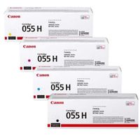 canon 055hbky full set original high capacity toners 4 pack