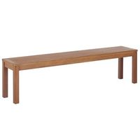 banco de jardin de 3 plazas asiento madera de eucalipto exterior interior rustico moderno monsano