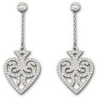 swarovski pendientes orecchini para mujer