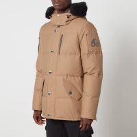 moose knuckles original 3q cotton and nylon-blend jacket - s