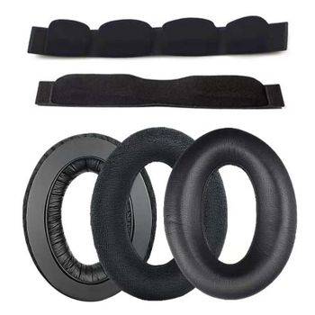 Almohadillas de repuesto de espuma para auriculares Sennheiser HD545 HD565 HD580 HD600 HD650, piezas de reparación, cojín para la diadema