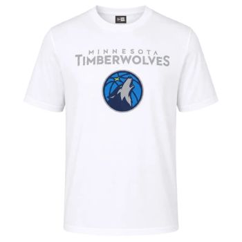 Camiseta Minnesota Timberwolves Team Logo New Era blanca