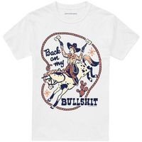 steven rhodes camiseta back on my bullshit para hombre