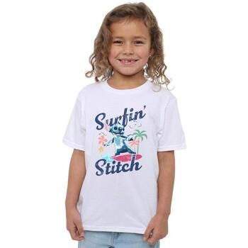 Disney Camiseta manga larga Surfin Waves para niña