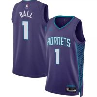 camiseta lamelo ball charlotte hornets statement edition