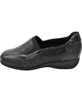 de D`CUTILLAS DOCTOR CUTILLAS - MOCASIN DE MUJER PLANTILLA EXTRAIBLE EL NEGRO