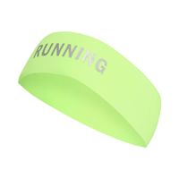 adidas run climacool cinta para la cabeza unisex-amarillo neon blanco