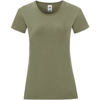 fruit of the loom camiseta iconic 150 para mujer