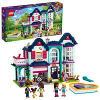 lego friends casa familiar de andrea 6 anos - 41449