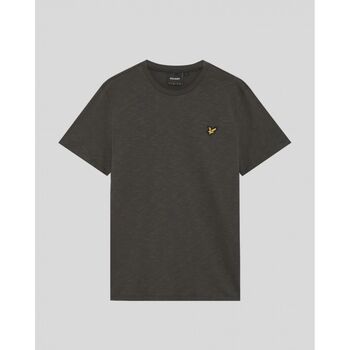 Lyle & Scott Tops y Camisetas TS2401V FINE SLUB T-SHIRT-W635 GUNMETAL para hombre