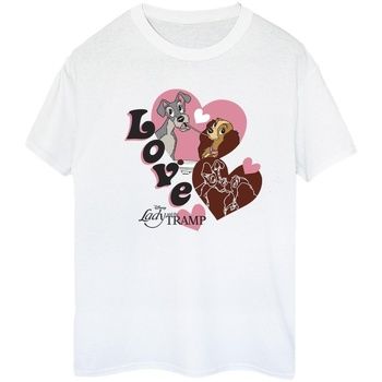 Lady And The Tramp Camiseta Spaghetti Love para mujer