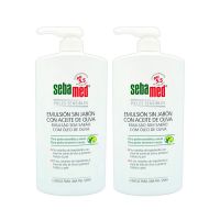 sebamed duplo emulsion corporal sin jabon con aceite de oliva 2x750 ml