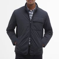 barbour international glenton quilted shell jacket - l