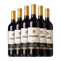 bodegas bilbainas vino tinto ederra edicion limitada rioja crianza 75 cl 14 vol pack de 6 unidades
