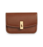 polo ralph lauren para mujer 427p04990001 monedero de piel over card marron osfa casual