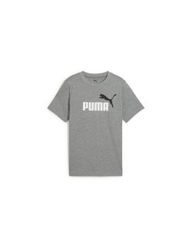 Camiseta Puma Essentials 2 Color No.1 Log,Medium Gray, Infantil