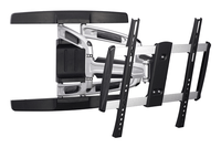 soporte de pared orientable equip para pantalla de 32- 55 inclinable 5-15 giratorio 120 max