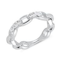 anillo para mujer de plata 925 con circonita cubica