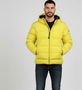 C.P. Company para hombre. 19CMOW011A005904G Chaqueta Chrome-R Goggle amarillo (L), Casual, Poliamida