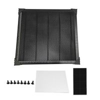 cama laser colmena 430x400mm placa aluminio corte grabado