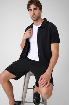 Camisa De Mezcla De Viscosa