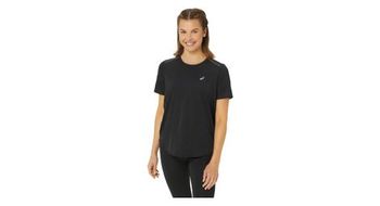 Maillot  strong asics road  strong  de manga corta para mujer negro