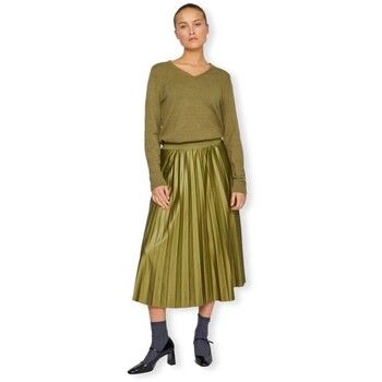 Vila Falda Noos Nitban Skirt - Capulet Olive para mujer