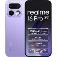 telefono - realme 16 pro 5g smartphone version europea bateria de 6500mah camara principal de 200mp ois pantalla amoled 144hz chipset dimensity 7300-max esim ip666869