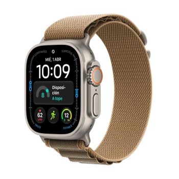 Apple Watch Ultra 4 GPS + Cellular 49mm Caja de Titanio Natural con Correa Loop Alpine Desierto M