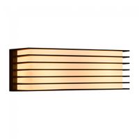 aplique de pared de exterior fluctus 2 luces