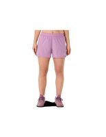 pantalon corto de padel asics padel court 2-n-1 short mujer lila