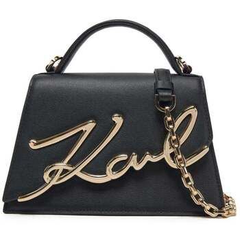 Karl Lagerfeld Bandolera Bolso bandolera Essentials Negro/Dorado para mujer