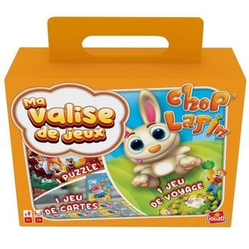 Maleta De Viaje Conejo 3-chop Multi Juegos
