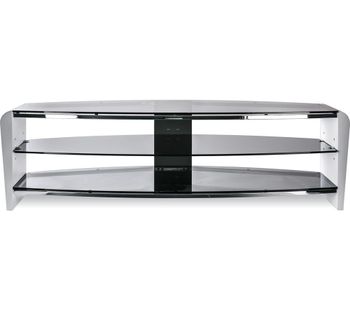 ALPHASON Francium 1400 TV Stand - White, White