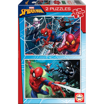 Educa - puzzle spiderman 2x100 piezas Educa (18101)