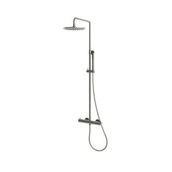 Sistema De Ducha Pared Color Canón En Acero Inoxidable 316l Con Termostato