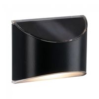 aplique solar led elliot con sensor crepuscular 1w