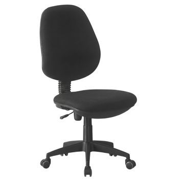 Silla De Oficina Coco Con Reposabrazos En Color Negro 101x58x60 Cm