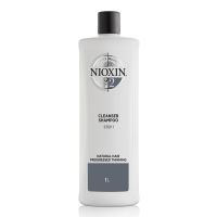 nioxin 3-part system 2 cleanser shampoo for natural hair with progressed thinning 1000ml