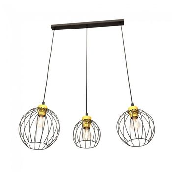 Lámpara de techo fersan oro (3 luces)