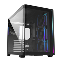 fsp m580-bp plus carcasa midi tower mitx matx negro argb negro